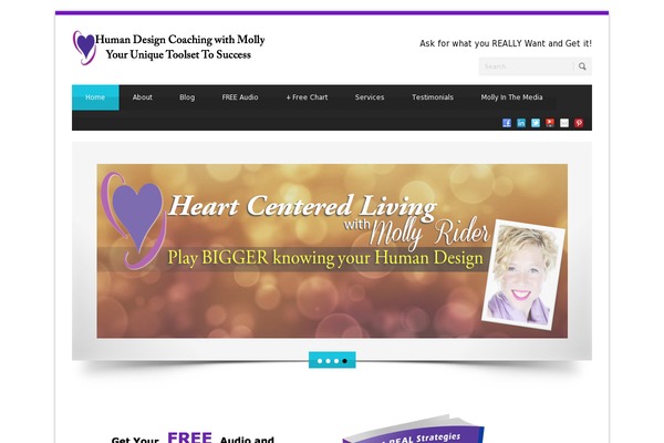 Blue Diamond theme site design template sample