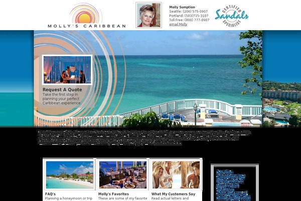 mollyscaribbean.com site used Mollyscaribbean_ver_3