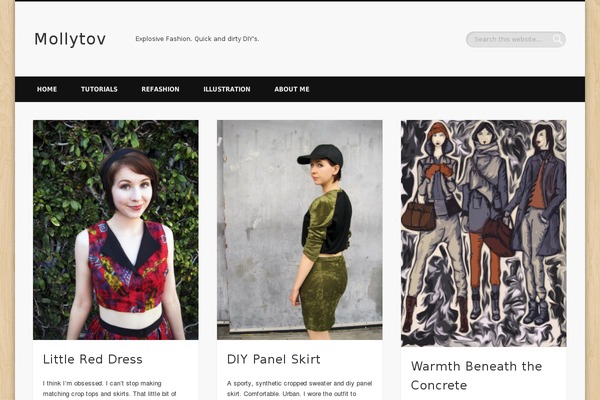 Pinboard theme site design template sample