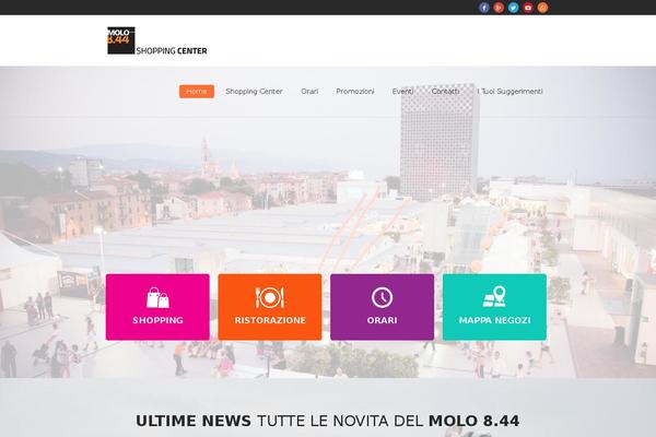 Mall theme site design template sample