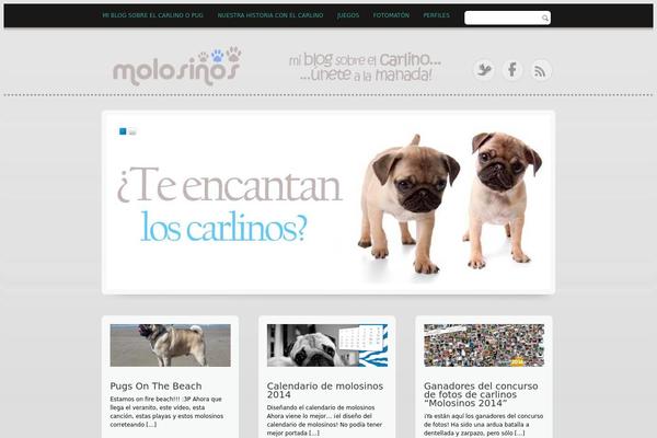 JournalCrunch theme site design template sample