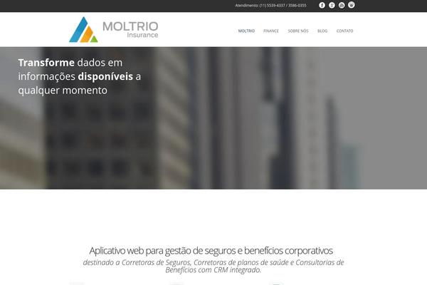 Rockefeller theme site design template sample