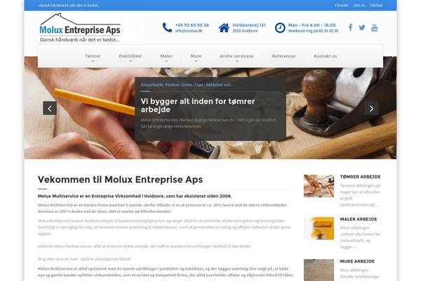 BuildPress theme site design template sample