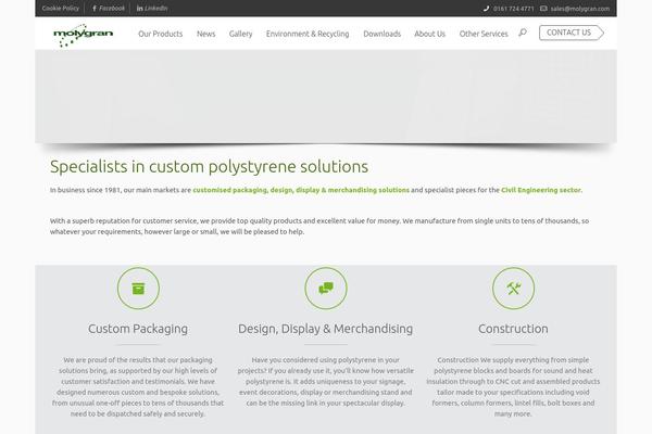 Cake theme site design template sample