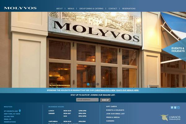 Oceana theme site design template sample