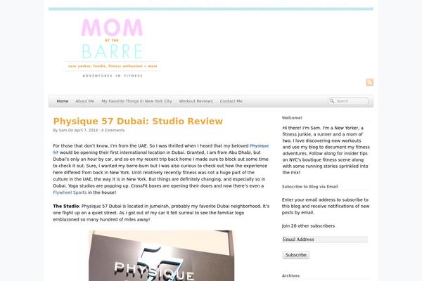 PageLines theme site design template sample