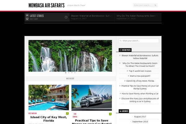 Newsroom14 theme site design template sample