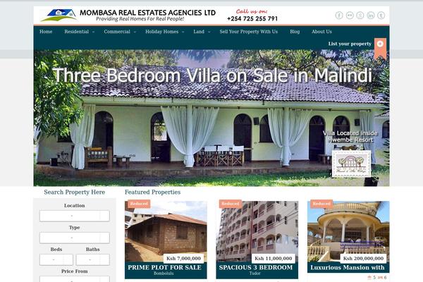 mombasarealestatesagencies.com site used Properta