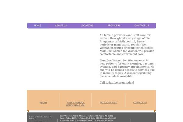 momdocwfw.com site used Midwives