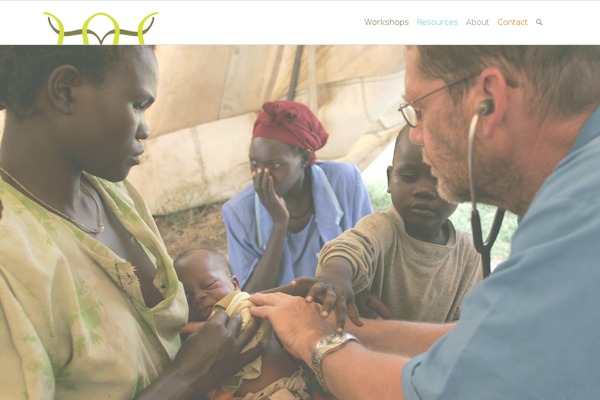 Enfold theme site design template sample