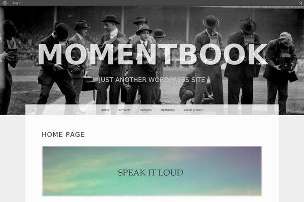 Snaps theme site design template sample