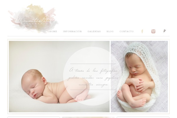 Prophoto4 theme site design template sample