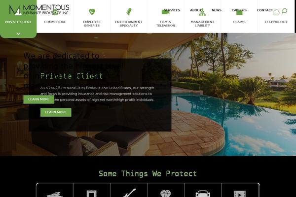 momentousins.com site used Momentous