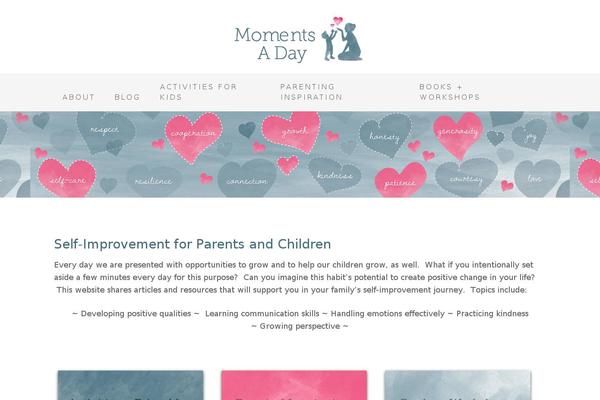 momentsaday.com site used Foodiepro-3.1.0