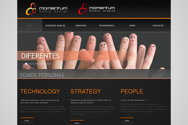 momentum.mx site used Theme1783