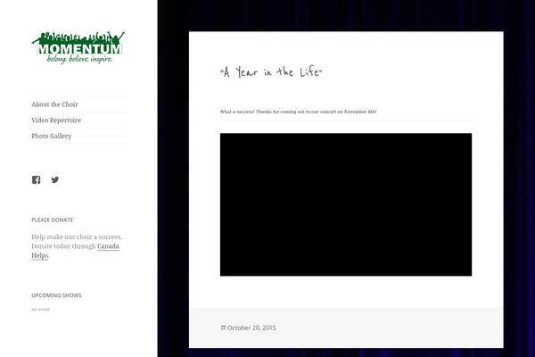 Site using Event List plugin