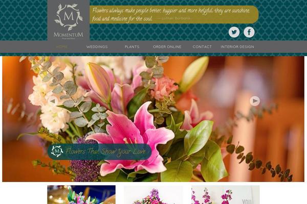 momentumfloralanddecor.com site used Aziza