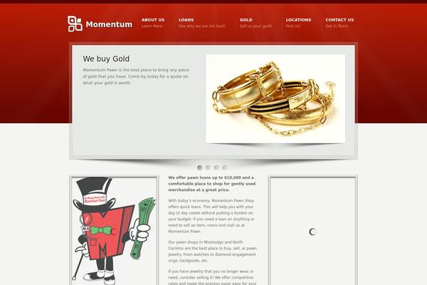 Karma theme site design template sample