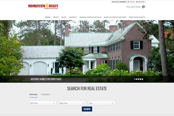 Plymouth theme site design template sample