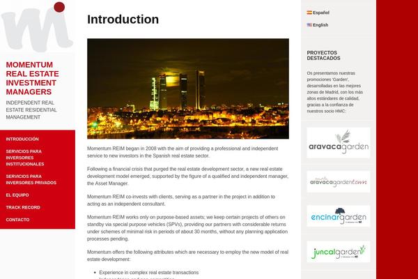 Adaption theme site design template sample