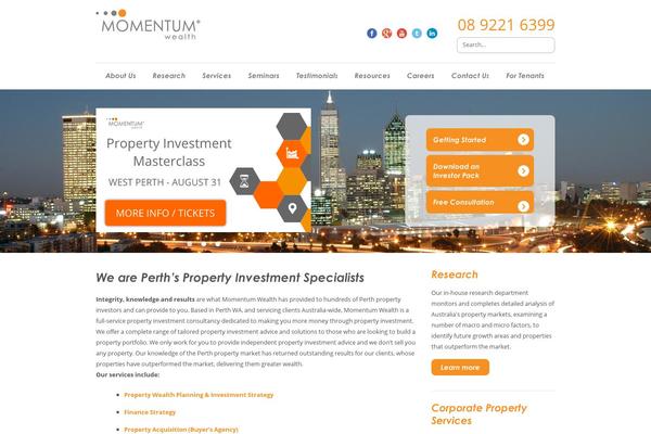 momentumwealth.com.au site used Digitalcreative