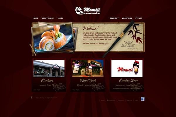 Site using Easy-restaurant-menu-manager plugin