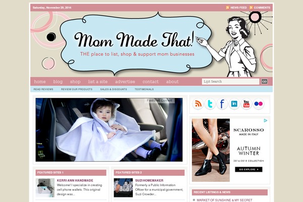 Lifestyle 3.0 theme site design template sample