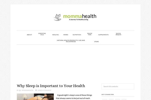 Daily Dish Pro theme site design template sample
