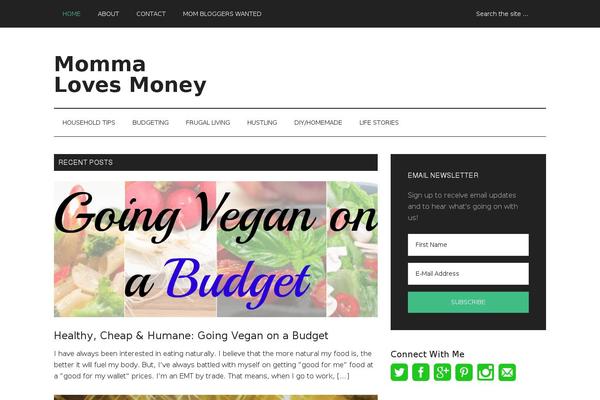 Magazine Pro theme site design template sample