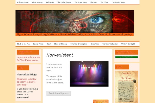 Comet theme site design template sample