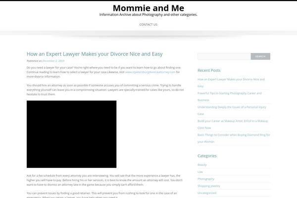 Emphasize theme site design template sample