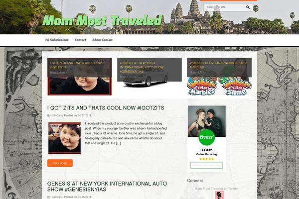 mommosttraveled.com site used Markes