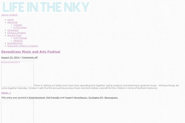 Site using Candy Social Widget plugin