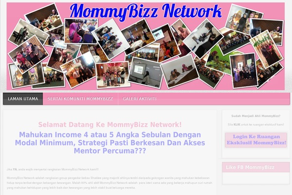 Site using Facebook Page Promoter Lightbox plugin