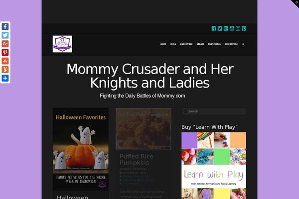 X Child theme site design template sample