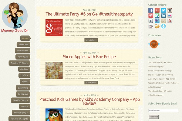 Site using Book Review plugin