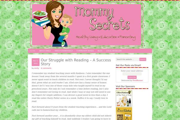 Luscious theme site design template sample