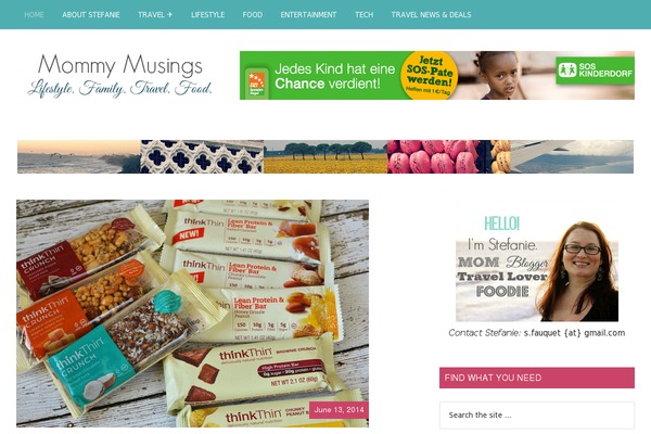 mommymusings.com site used Foodiepro-v400