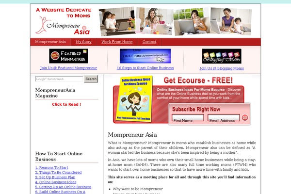 Site using Subscribe Me plugin