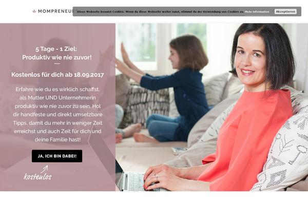Site using Maxi-blocks plugin