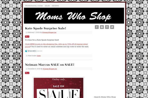 Genesis theme site design template sample