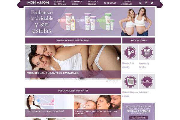 Site using Feature A Page Widget plugin