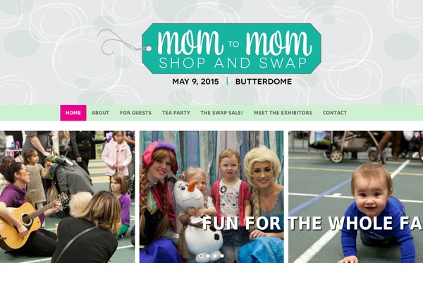 momtomomshow.com site used Mom2mom