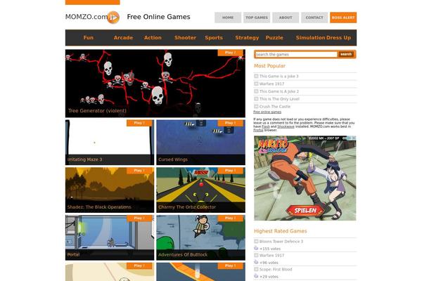 Unstandard theme site design template sample