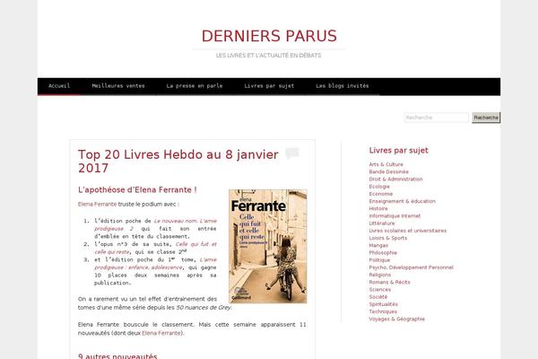 Endymion theme site design template sample
