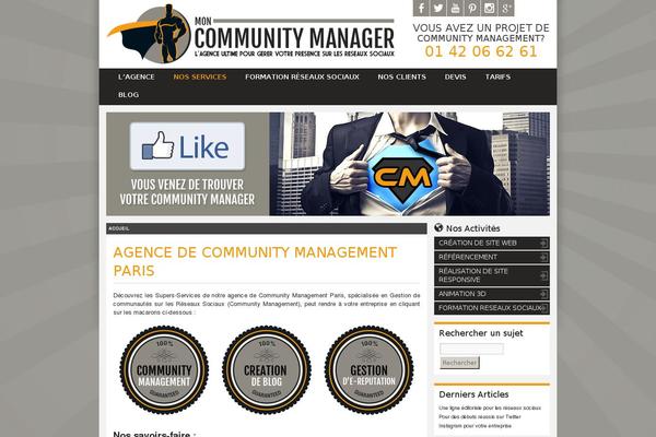 Site using Sociable plugin