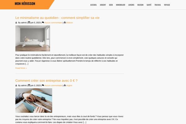 Animals theme site design template sample