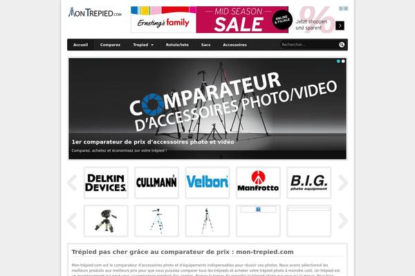 Compare theme site design template sample