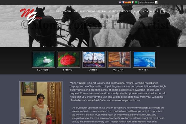 mona-gallery.com site used Mona