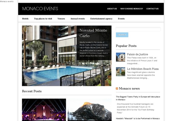 Yen theme site design template sample